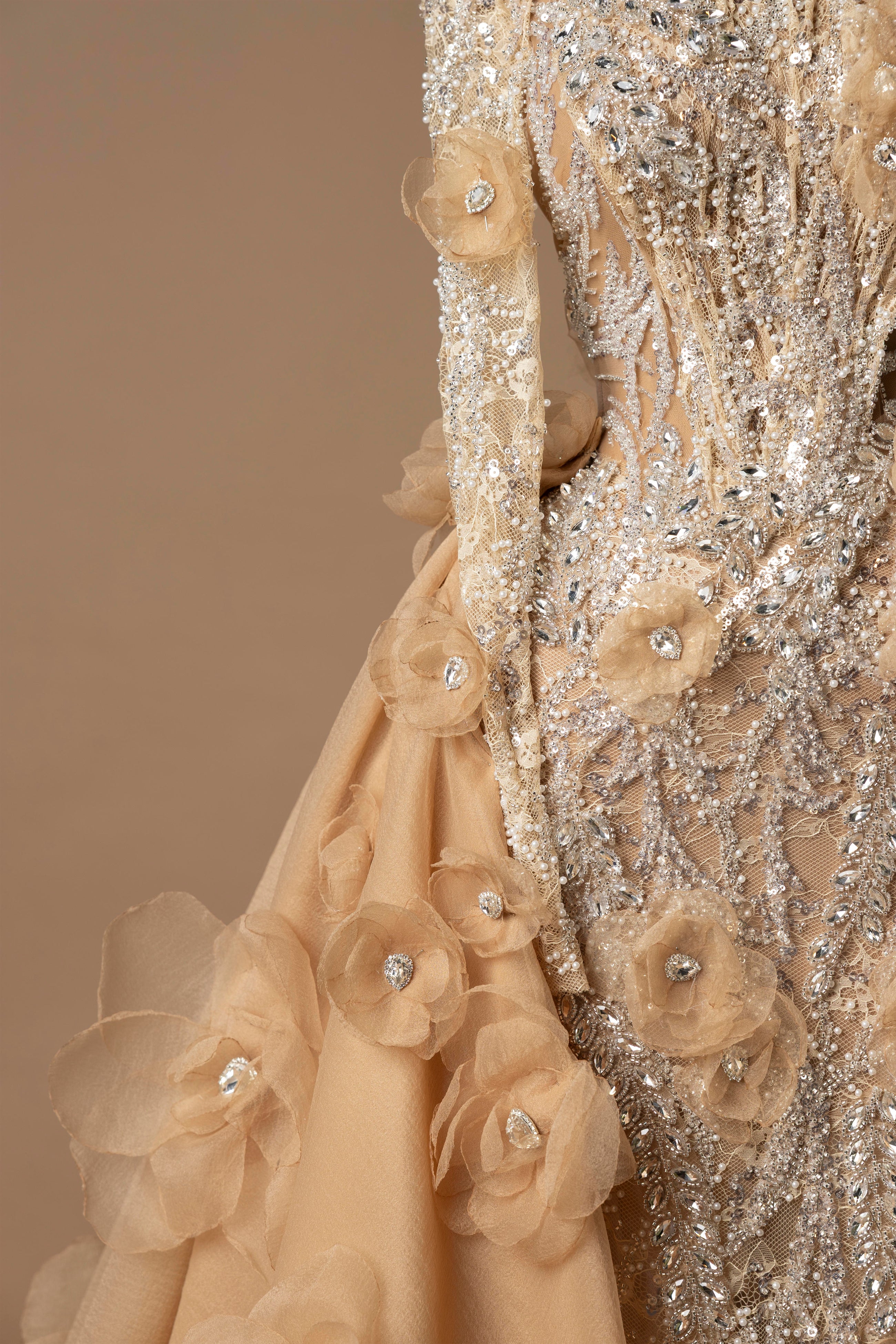 Golden Blossom Cascade