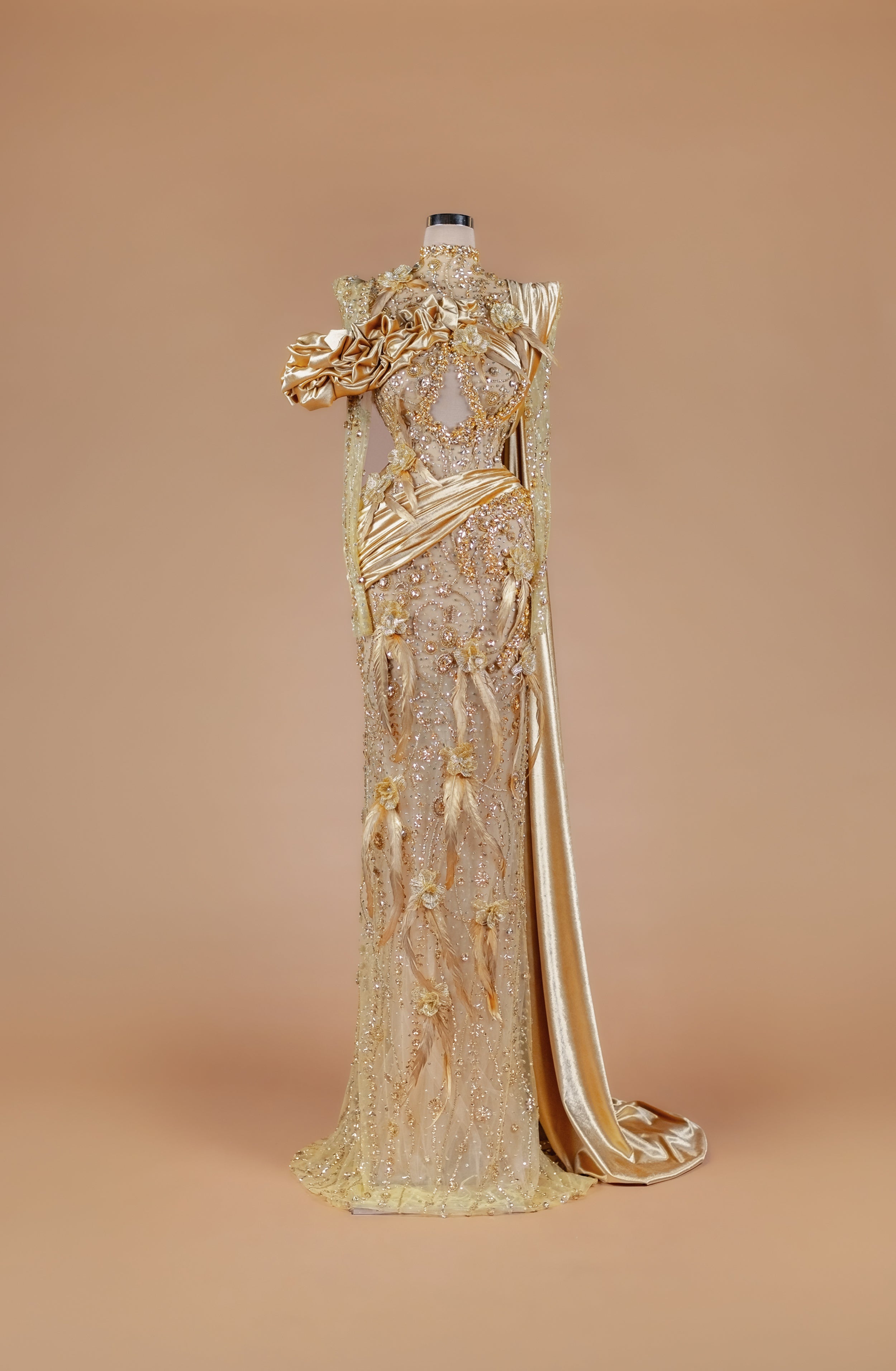 Gilded Elysian Column