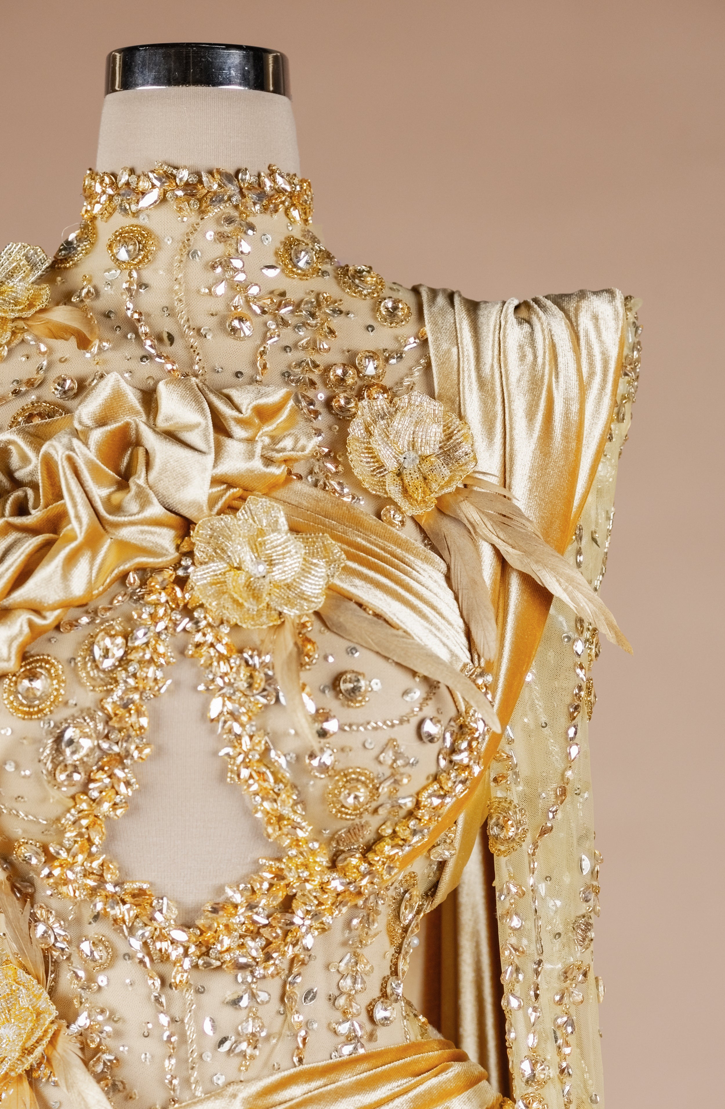 Gilded Elysian Column