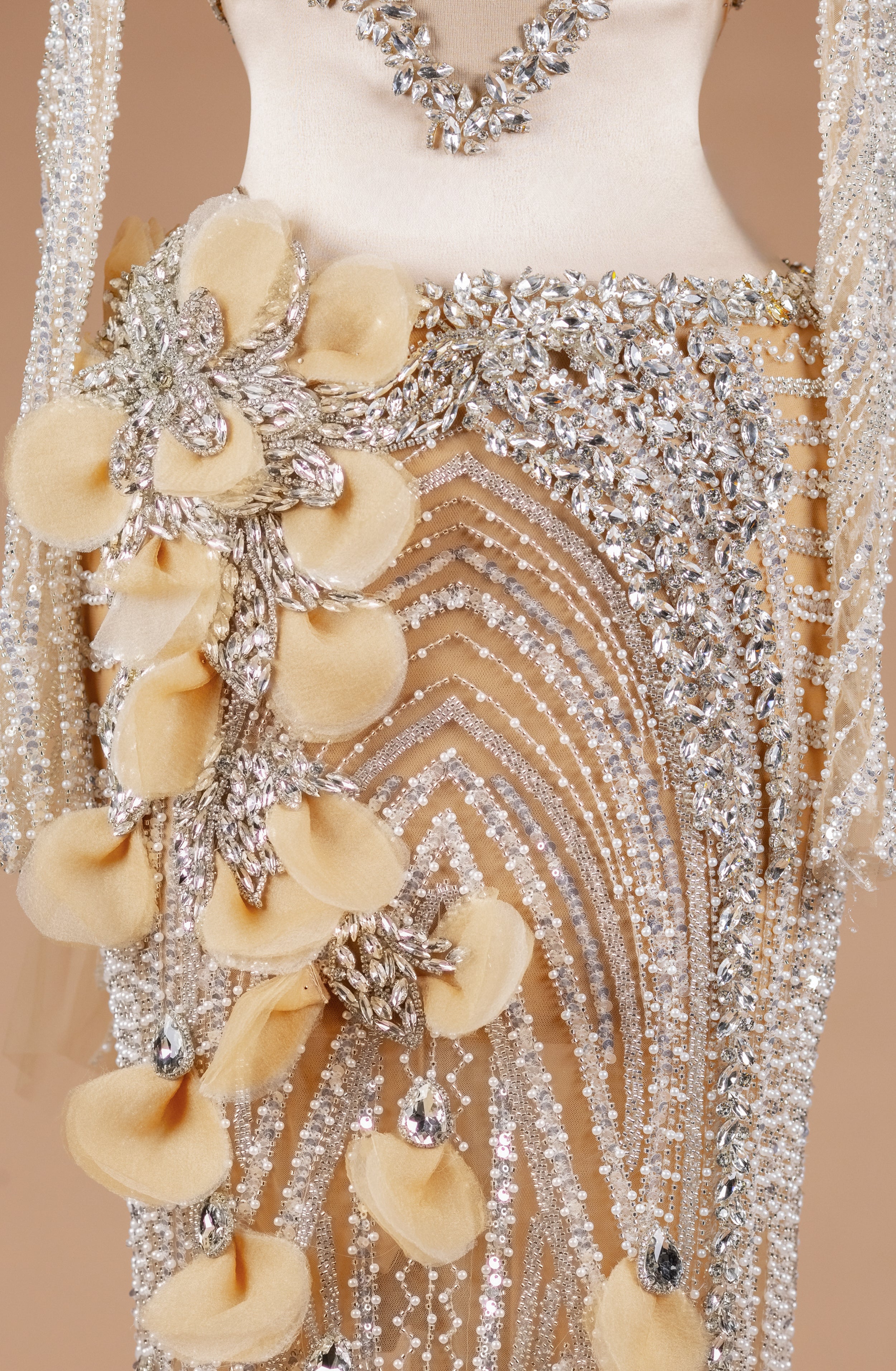 Crystal Petal Tapestry