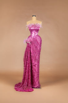 Fuchsia Feather