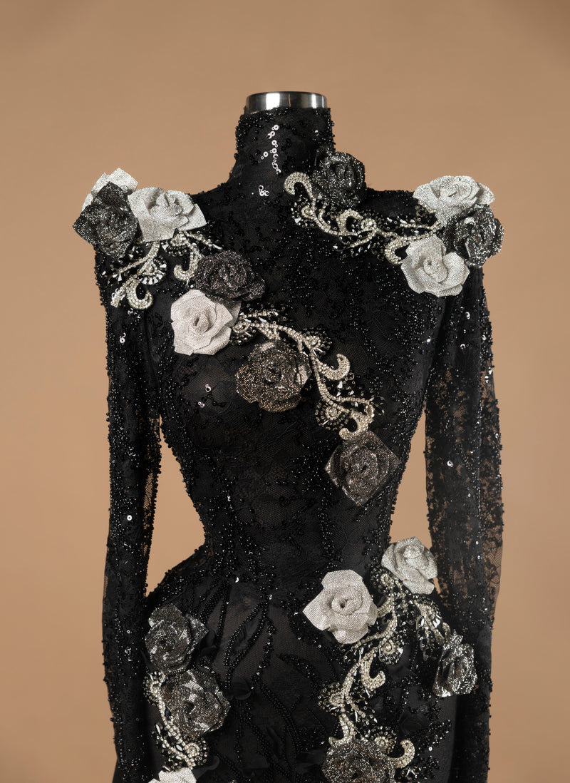 Baroque Floral Drama