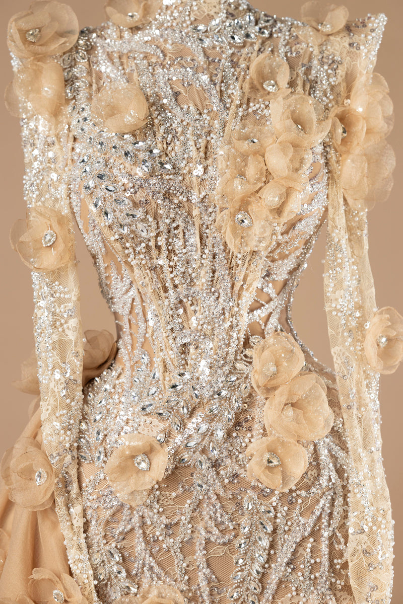 Golden Blossom Cascade