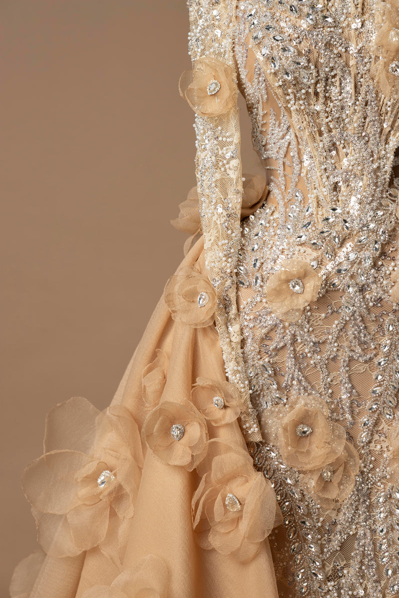 Golden Blossom Cascade