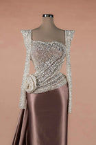 Taupe Rosette