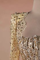 Gilded Corset Column