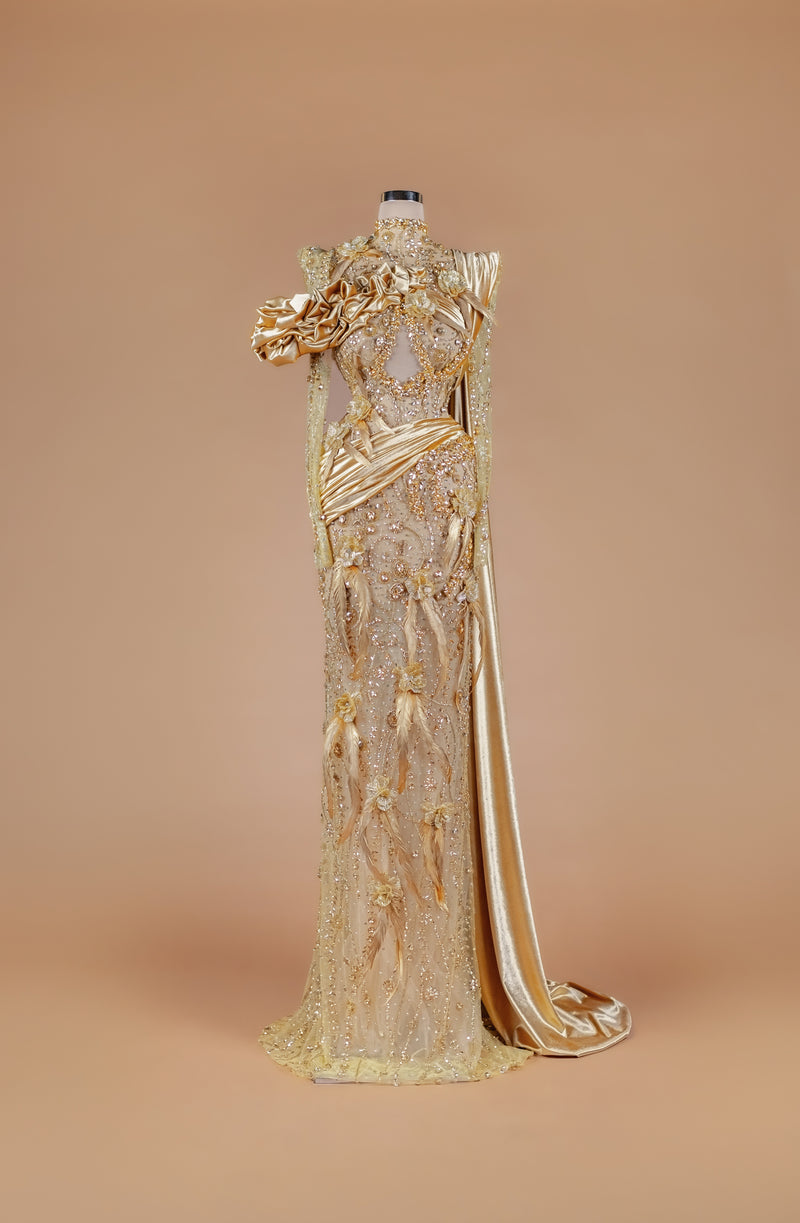 Gilded Elysian Column