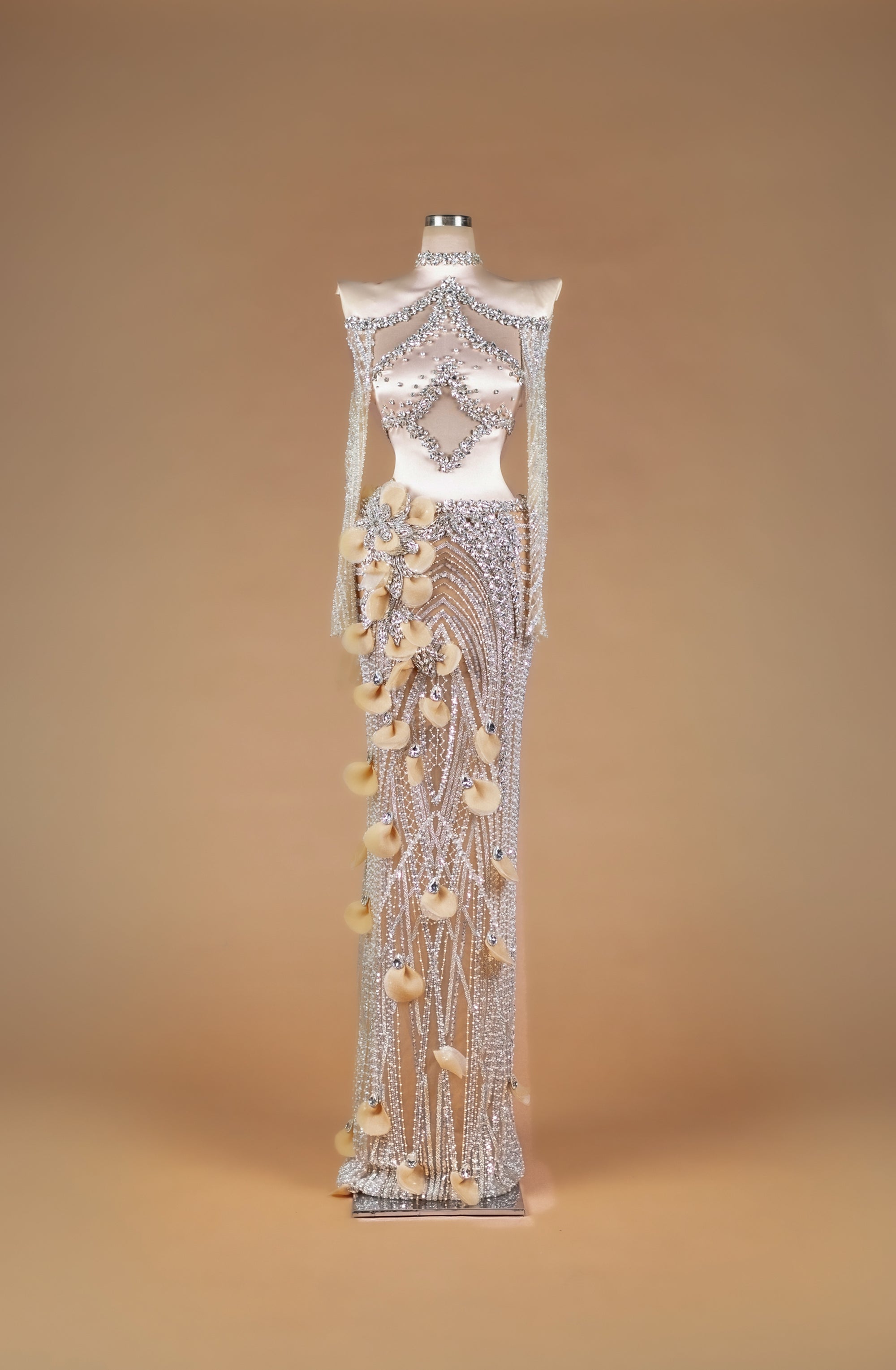 Crystal Petal Tapestry