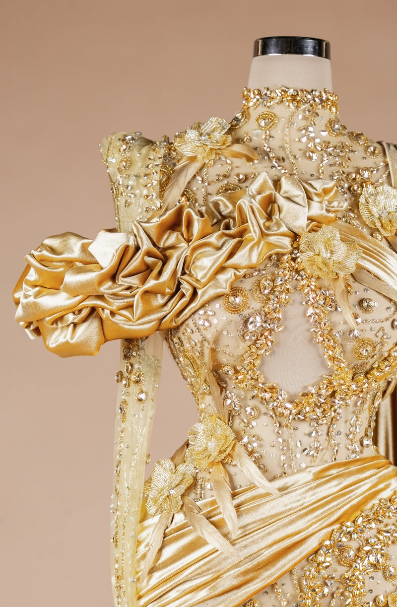 Gilded Elysian Column