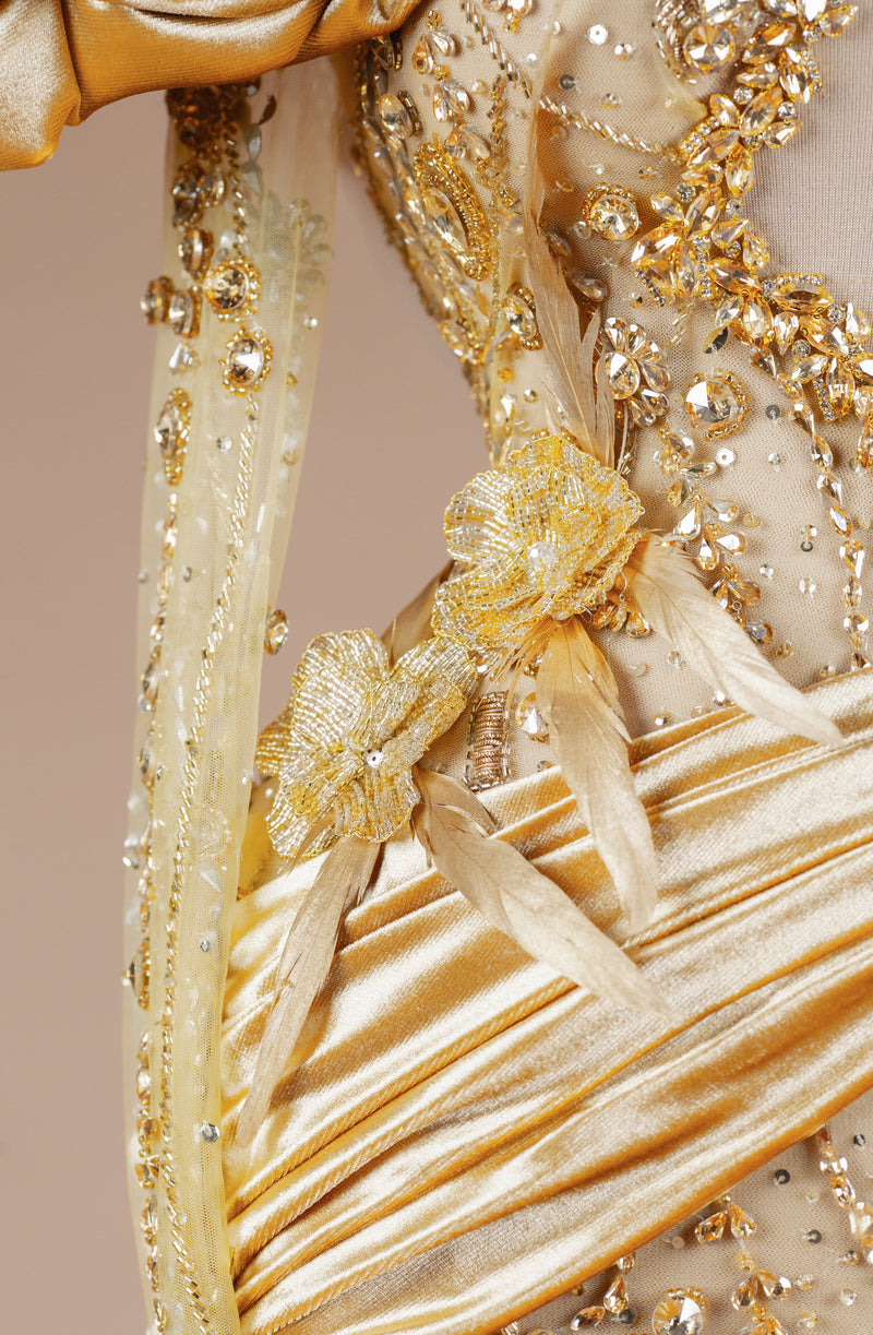 Gilded Elysian Column