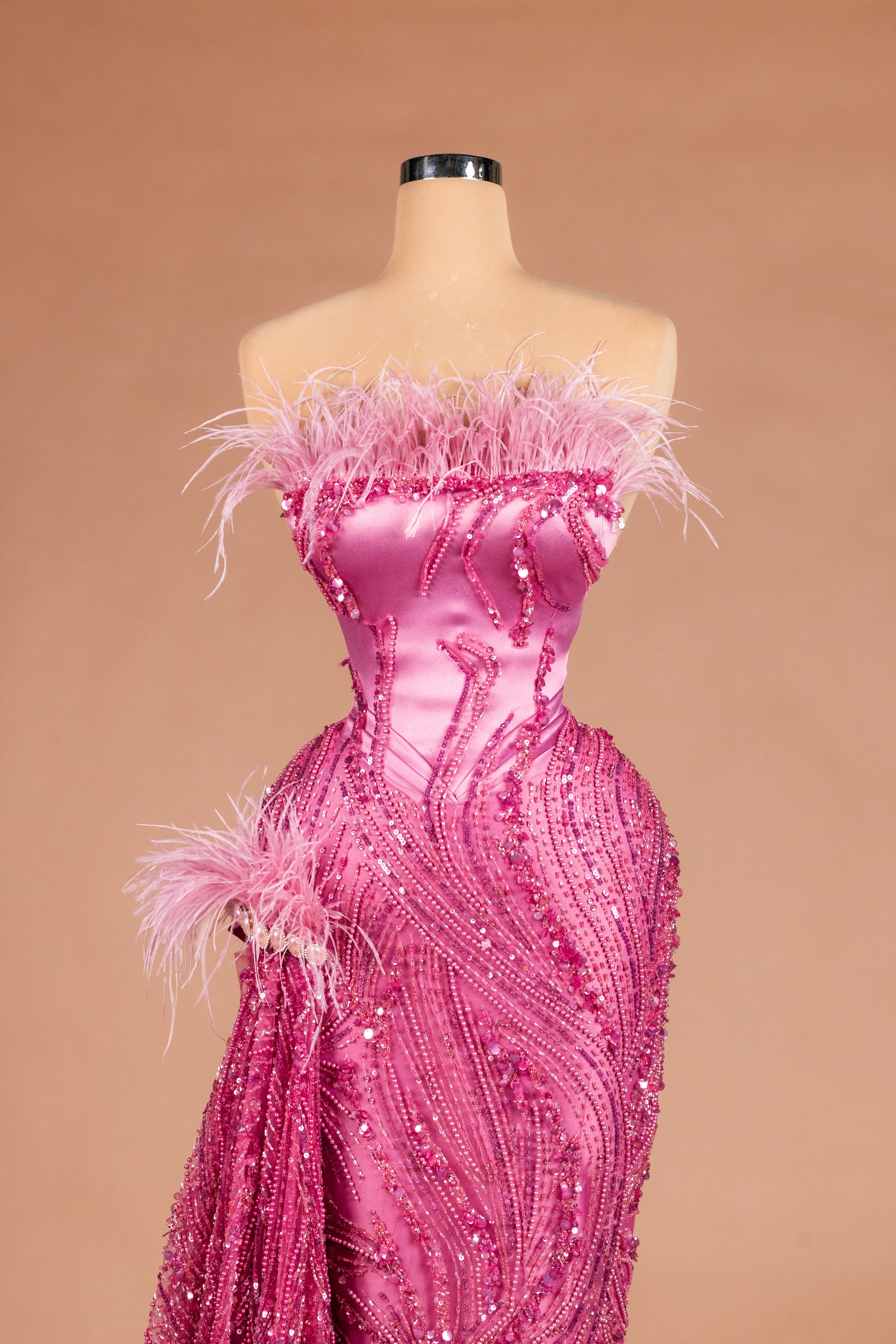 Fuchsia Feather